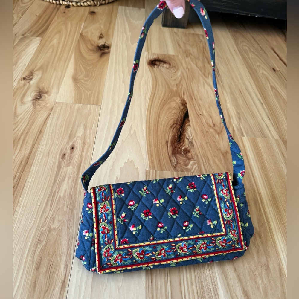 Quilted Floral Purse